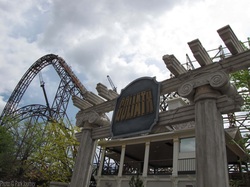 Goliath Construction update from Six Flags Great America