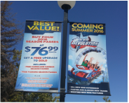 Six Flags Magic Mountain says goodbye to Revolution 1.Ouch 