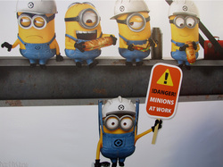 Despicable Me Minion Mayhem and Harry Potter construction continues at Universal Studios Hollywood