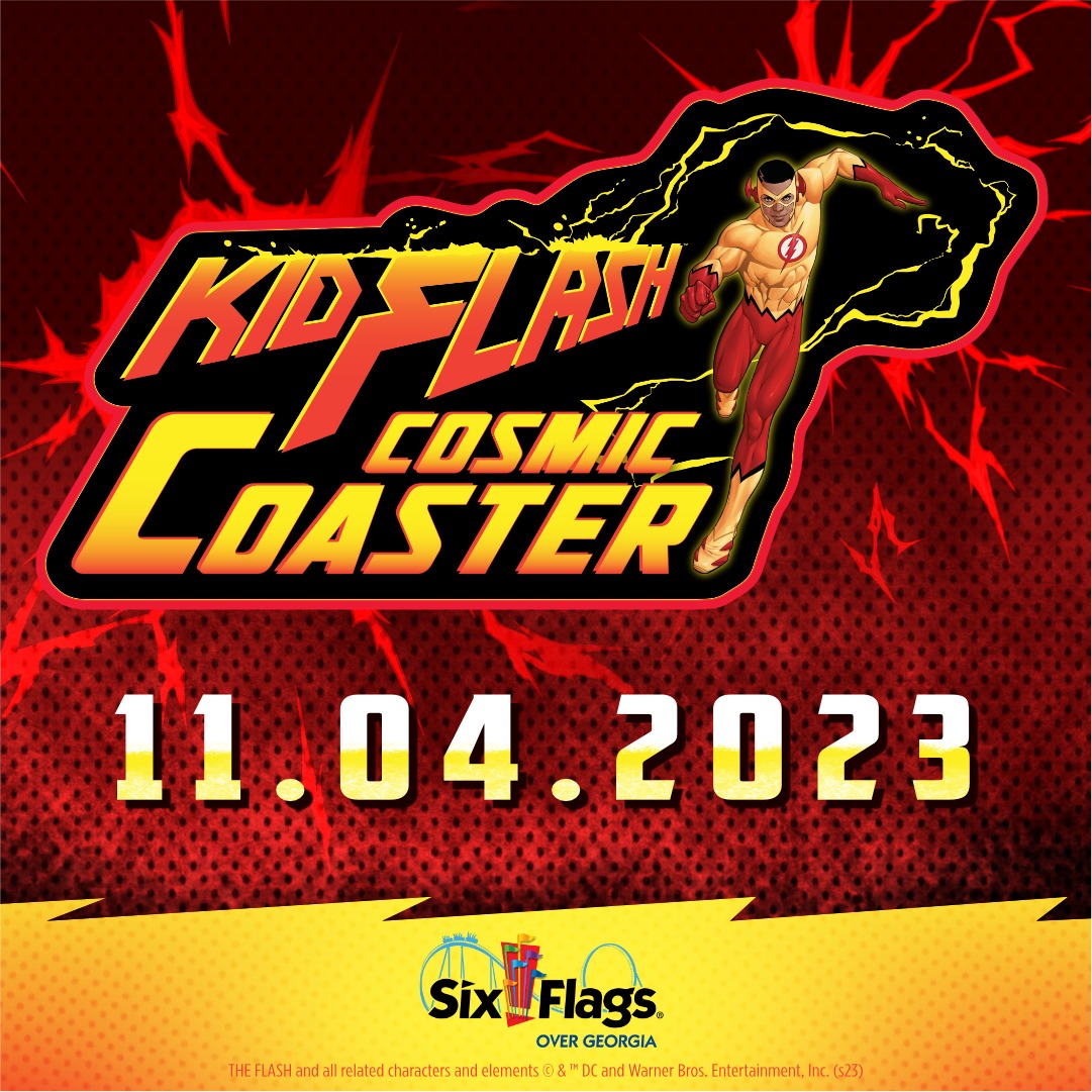 America’s First Single-Rail Family Racing Coaster Debuts at Six Flags Over Georgia This Weekend