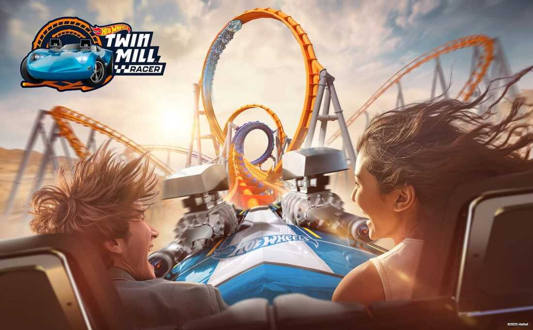 Epic Resort Destinations To Debut Mattel Adventure Park’s Hot Wheels Twin Mill Racer Car and New Images of Barbie Beach House at IAAPA Expo