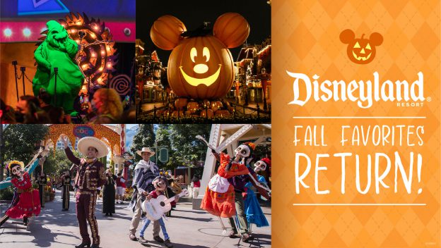 Fall Favorite Celebrations Return to the Disneyland Resort Sept. 2-Oct. 31, 2022