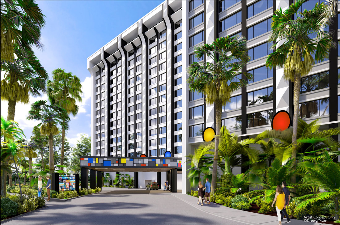 New Details and Concept Art Revealed for Pixar Place Hotel at Disneyland Resort