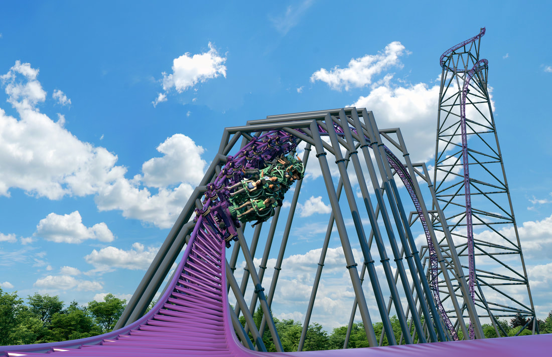 Six Flags Great Adventure unveils BAKUNAWA, the world's tallest and fastest spinning launch coaster