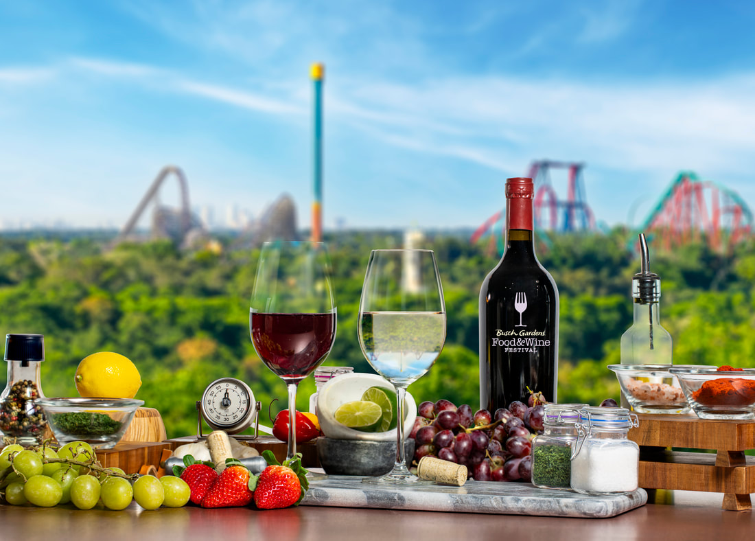 A WORLD OF TASTE AWAITS AT THE ANNUAL BUSCH GARDENS FOOD & WINE FESTIVAL