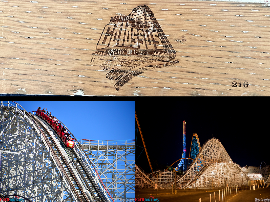 Win an Actual Piece of Wood from Colossus at Six Flags Magic Mountain!