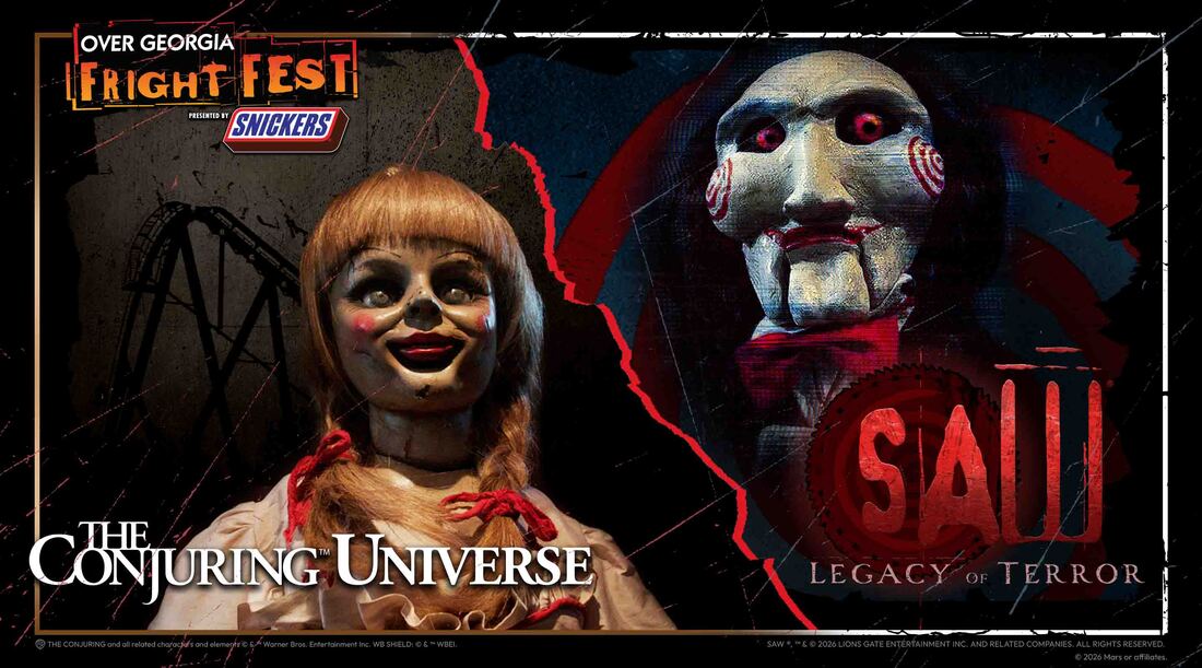 Six Flags Over Georgia Fright Fest raises the fear factor this fall with new haunted attractions