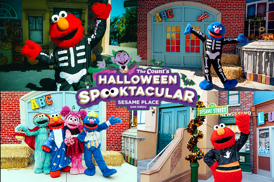 The Count’s Halloween Spooktacular Comes To Sesame Place San Diego