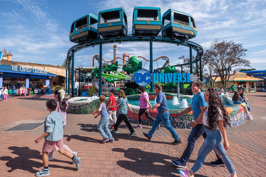 Six Flags Fiesta Texas to Unveil the Largest DC Universe Themed Area at Any Amusement Park in the U.S.