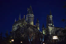 Universal Studios Hollywood - Nighttime Lights, Kung Fu Panda and HHN prep