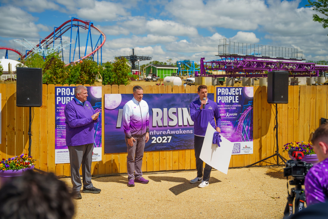 Six Flags Great Adventure Partners with Project Purple to Turn Coaster Excitement Into a Greater Purpose