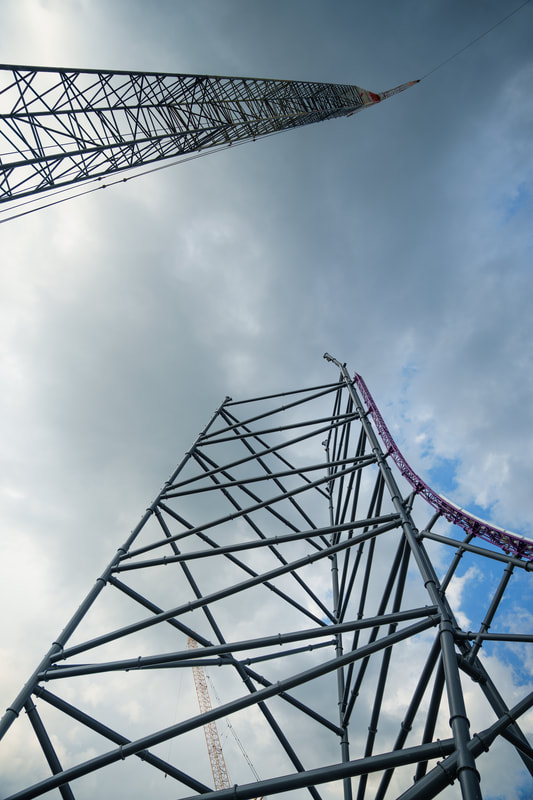 Project Purple Becomes Tallest Structure at Six Flags Great Adventure