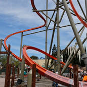 A look at RailBlazer and Backyard Bands and BBQ at California's Great America!