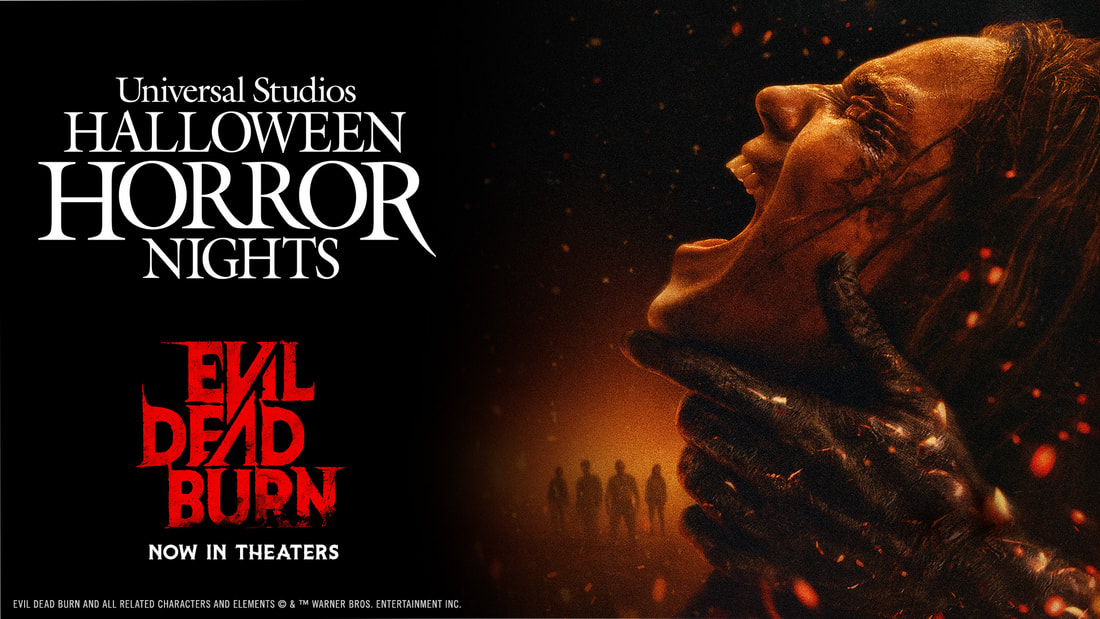 Universal Studios’ Halloween Horror Nights Unleashes Evil Dead Burn With All-New Haunted Houses Based on the Newly-Released Sixth Film in the Iconic Evil Dead Franchise