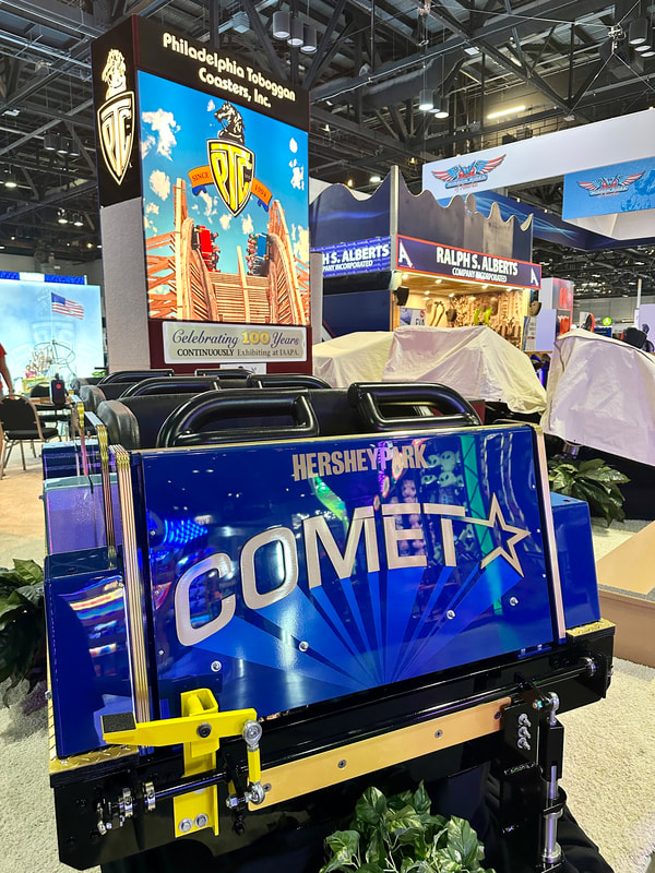 Hersheypark Unveils New Comet Coaster Trains for 2024