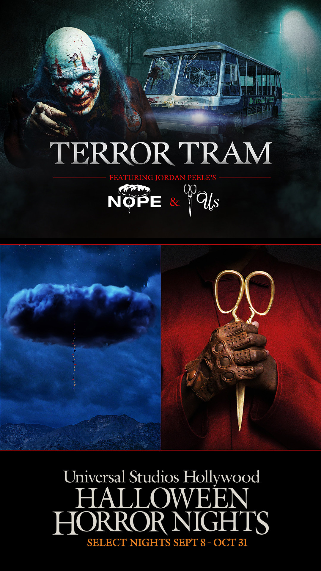 Full Details of Halloween Horror Nights Hollywood Including All Mazes, SCare ZOnes and Terror Tram!