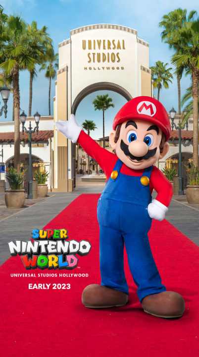 Universal Studios Hollywood Reveals Details of SUPER NINTENDO WORLD’s Signature Ride Mario Kart: Bowser’s Challenge Opening in Early 2023