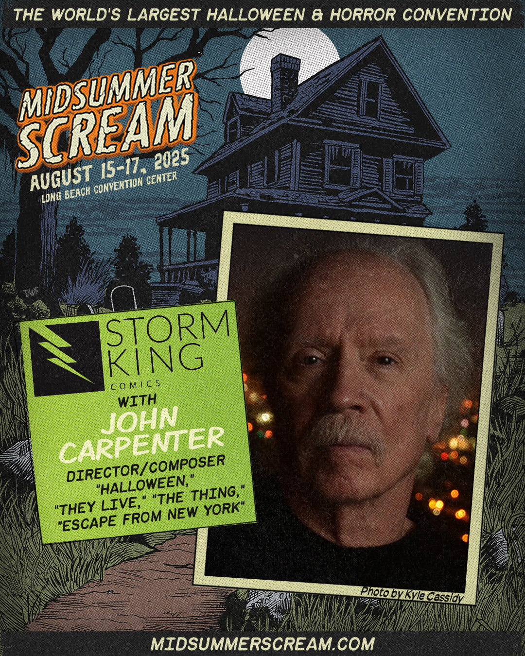 Storm King Comics to bring John Carpenter to Midsummer Scream