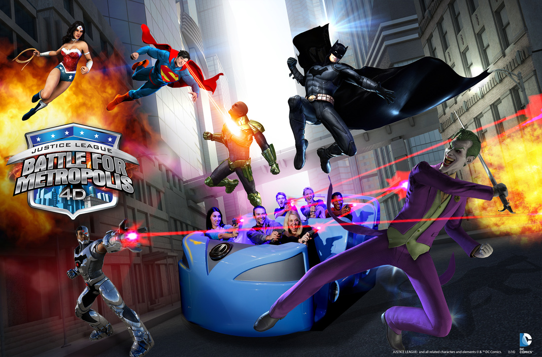 Justice League coming to Six Flags Over Georgia in 2017 