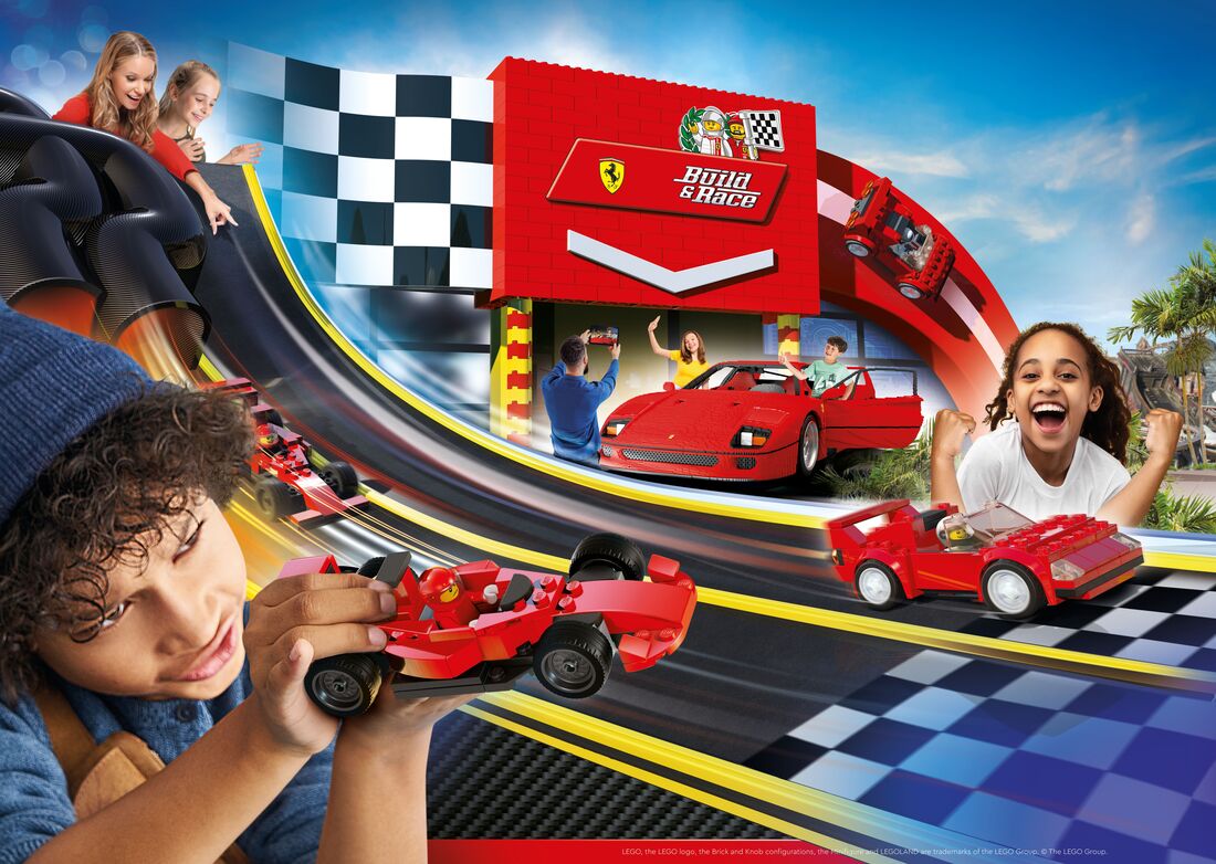 LEGOLAND CALIFORNIA RESORT AND FERRARI ANNOUNCE WORLD PREMIERE OF NEW INTERACTIVE ATTRACTION