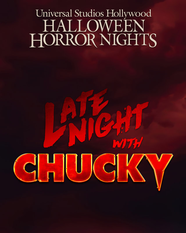 Halloween Horror Nights Hollywood Serves Up a Maniacal Menu of Devilish Bites and Exclusive Merchandise + All-Original "Late Night with Chucky" Live Talk Show