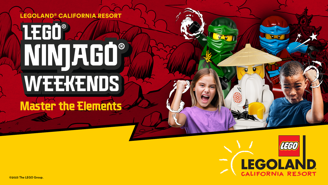 HI-YA! LEGOLAND CALIFORNIA RESORT KICKS OFF 2023 WITH LEGO NINJAGO WEEKENDS JAN. 21-FEB. 20!