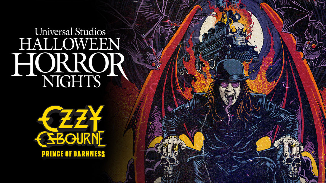 Universal Studios Hollywood and Universal Orlando Resort Pay Tribute to Ozzy Osbourne in All-Original Halloween Horror Nights Haunted Houses