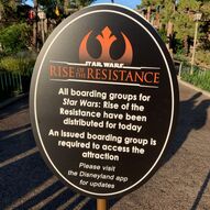 Tips for riding Rise of the Resistance at Disneyland
