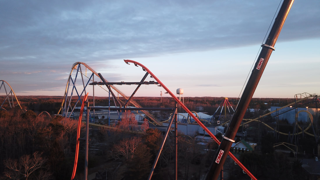 Final Track Piece Set on Triple Record-Breaking Coaster at Six Flags Great Adventure