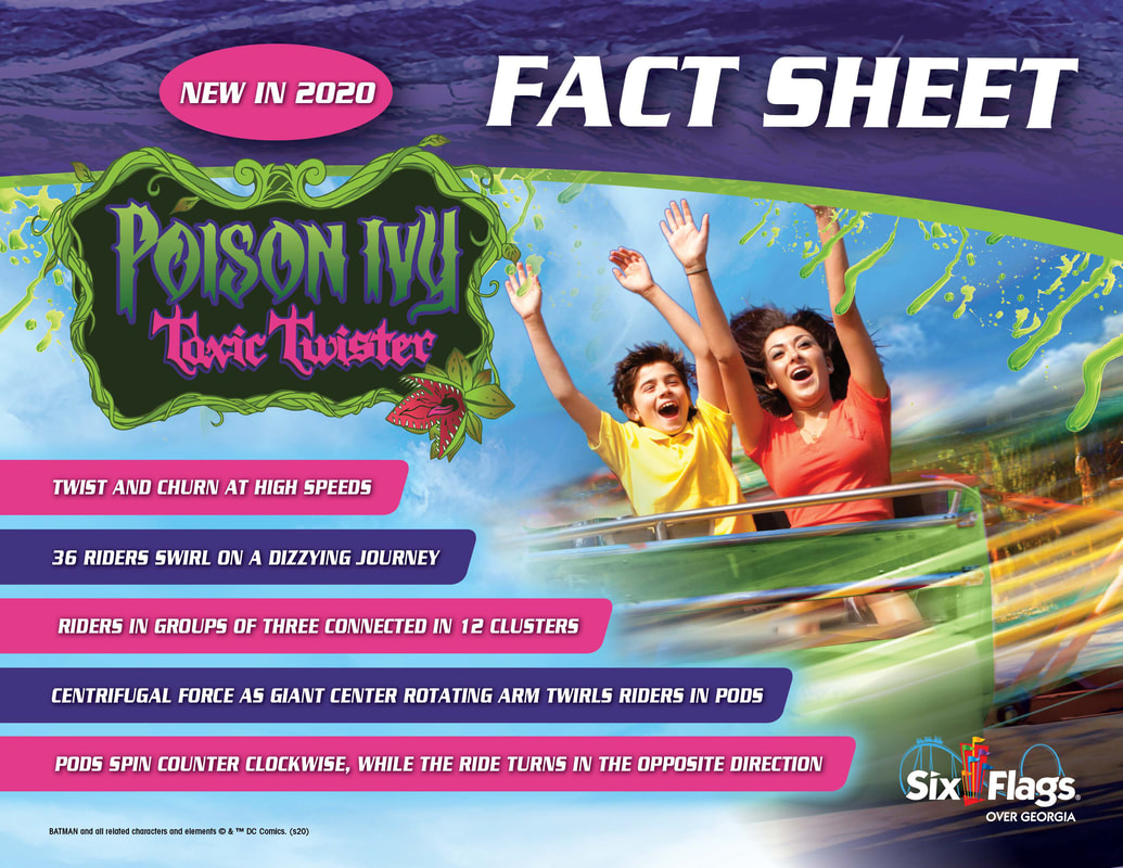 Two Villainous New Thrill Rides Coming to Six Flags Over Georgia in 2020