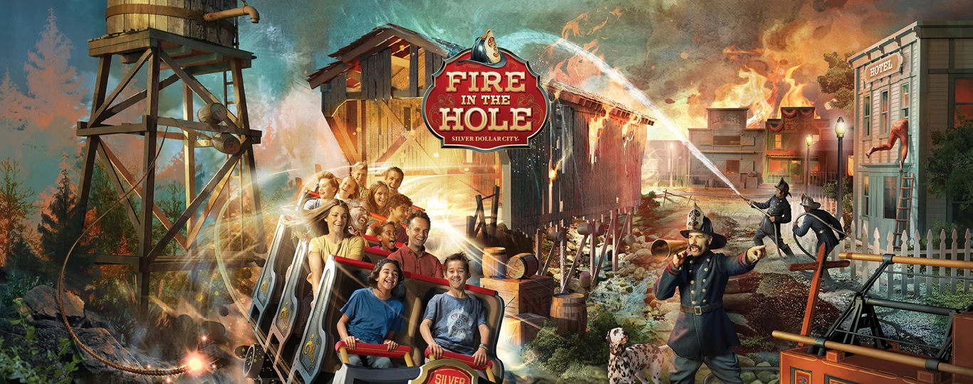 Silver Dollar City Reveals Record-Setting Indoor Family Coaster New Multi-Million Dollar FIRE IN THE HOLE Debuts Next Spring