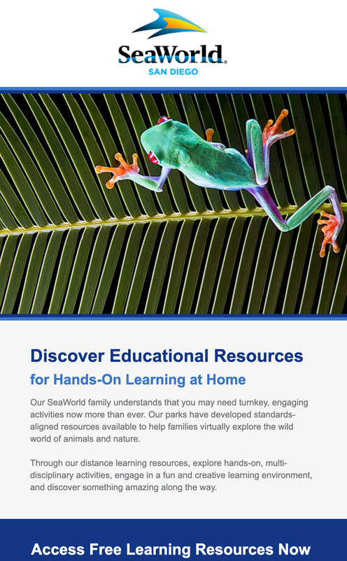 SeaWorld San Diego Provides Free Classroom Resources
