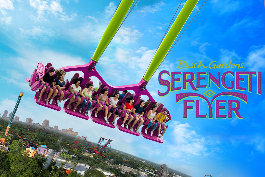 Serengeti Flyer, the World’s Tallest and Fastest Ride of its Kind, Officially Opens at Busch Gardens Tampa Bay