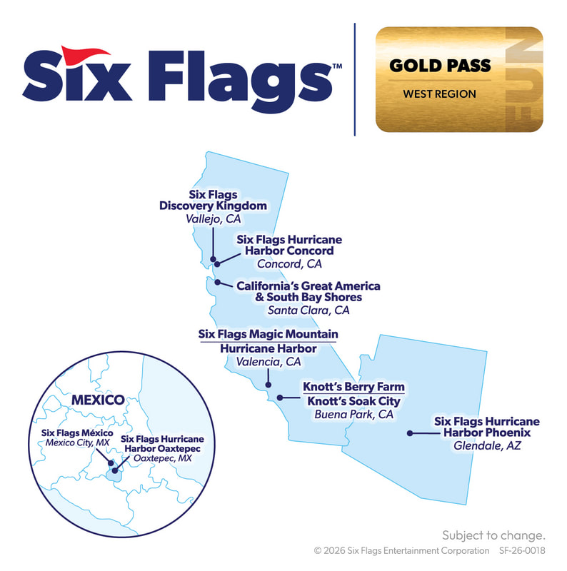 Six Flags Announces New Regional Park Access Across North America