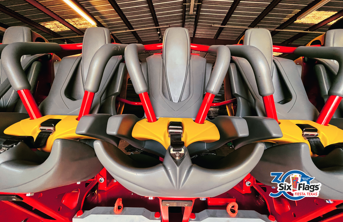 Dr. Diabolical's Cliffhanger Train Reveal at Six Flags Fiesta Texas