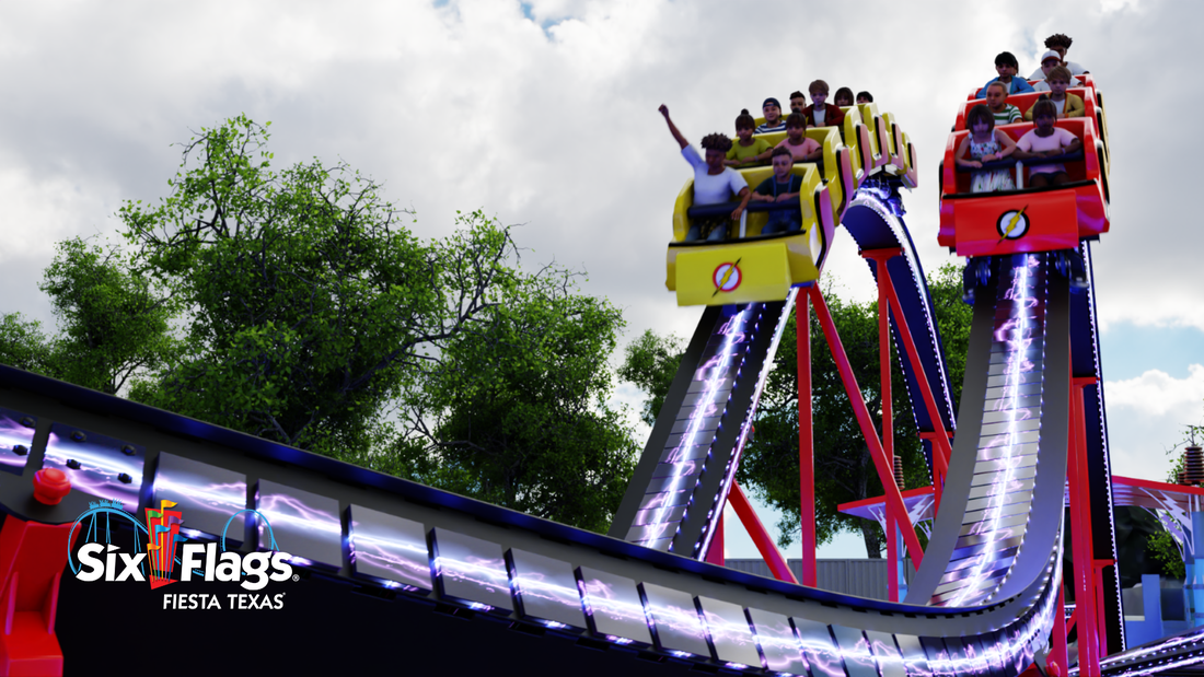 World’s First Single-Rail Family Racing Coaster Coming to Six Flags Fiesta Texas for 2023 Season