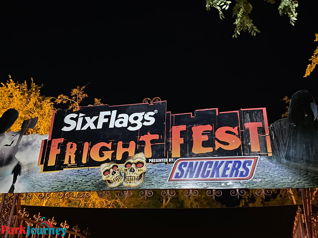 Six Flags Magic Mountain Fright Fest Opening Night: Scare Zones and Merchandise