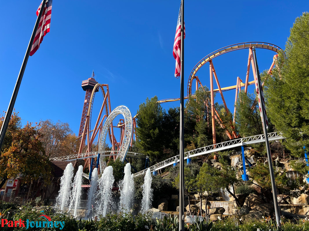 Mega New years Update From Six Flags Magic Mountain (Wonder Woman Flight Of Courage Update #3)