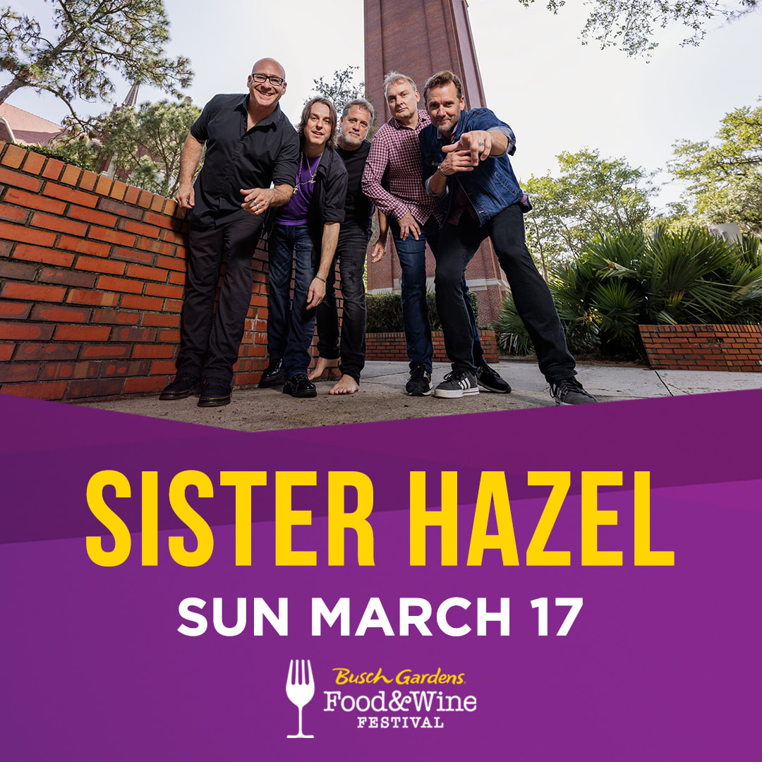 Busch Gardens Food & Wine Festival, Concerts and a Leprechaun Too!