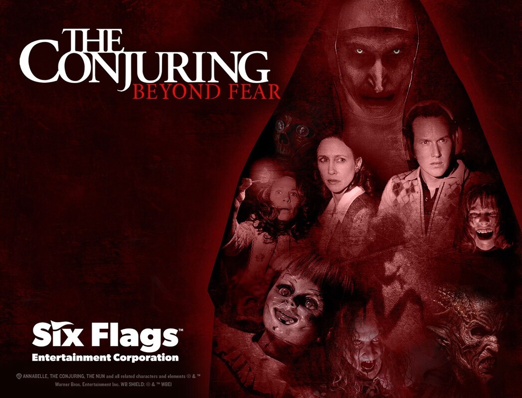 Six Flags Entertainment to Unleash Biggest Halloween Season in History with Debut of The Conjuring: Beyond Fear Interactive Experience