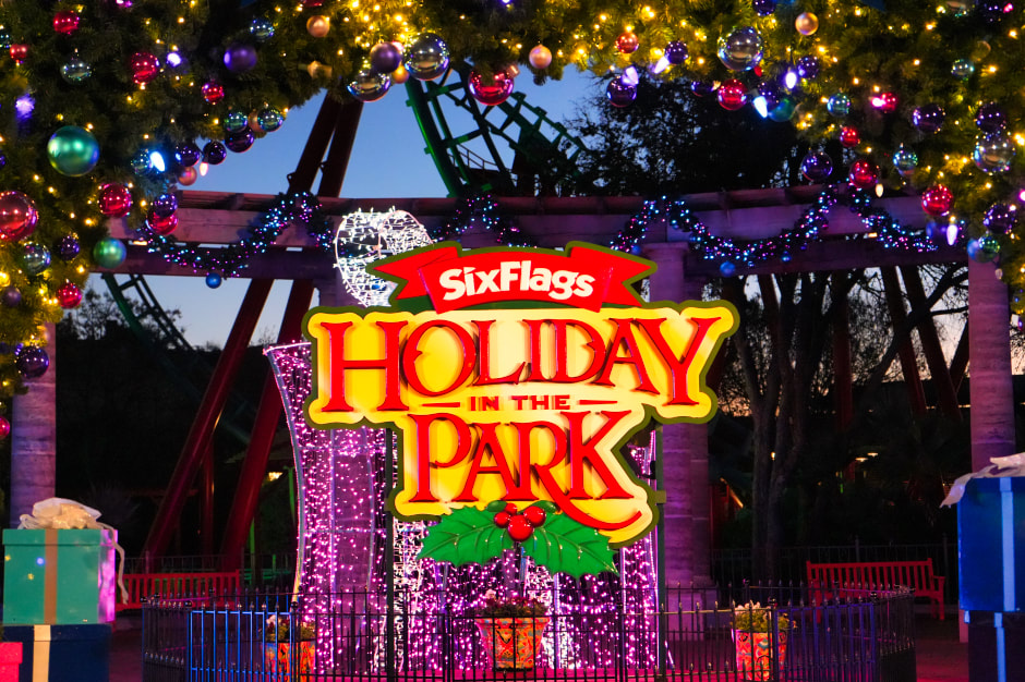 Enjoy the Season’s Brightest Thrills during Holiday in the Park at Six Flags Fiesta Texas