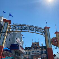 Texas Trip Report Part 1: Galveston Pleasure Pier, Kemah Boardwalk and awesome Rainforest Café Dark Ride