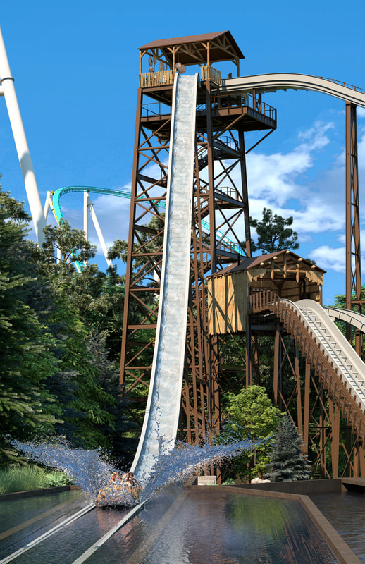 Carowinds Announces 100-Foot Super Flume Ride Set to Break Three World-Records