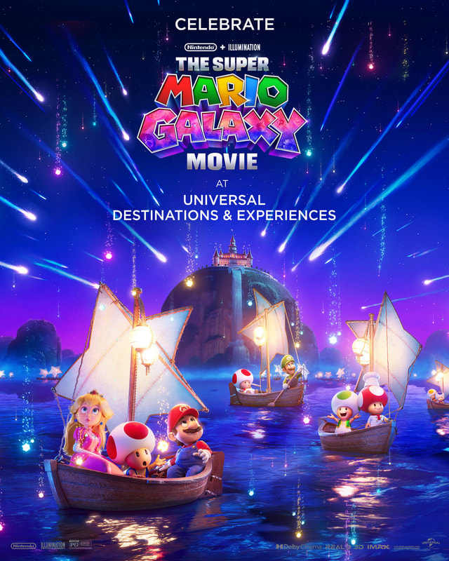 Universal Studios Hollywood and Universal Orlando Resort Celebrate The Super Mario Galaxy Movie with Limited-Time Experiences