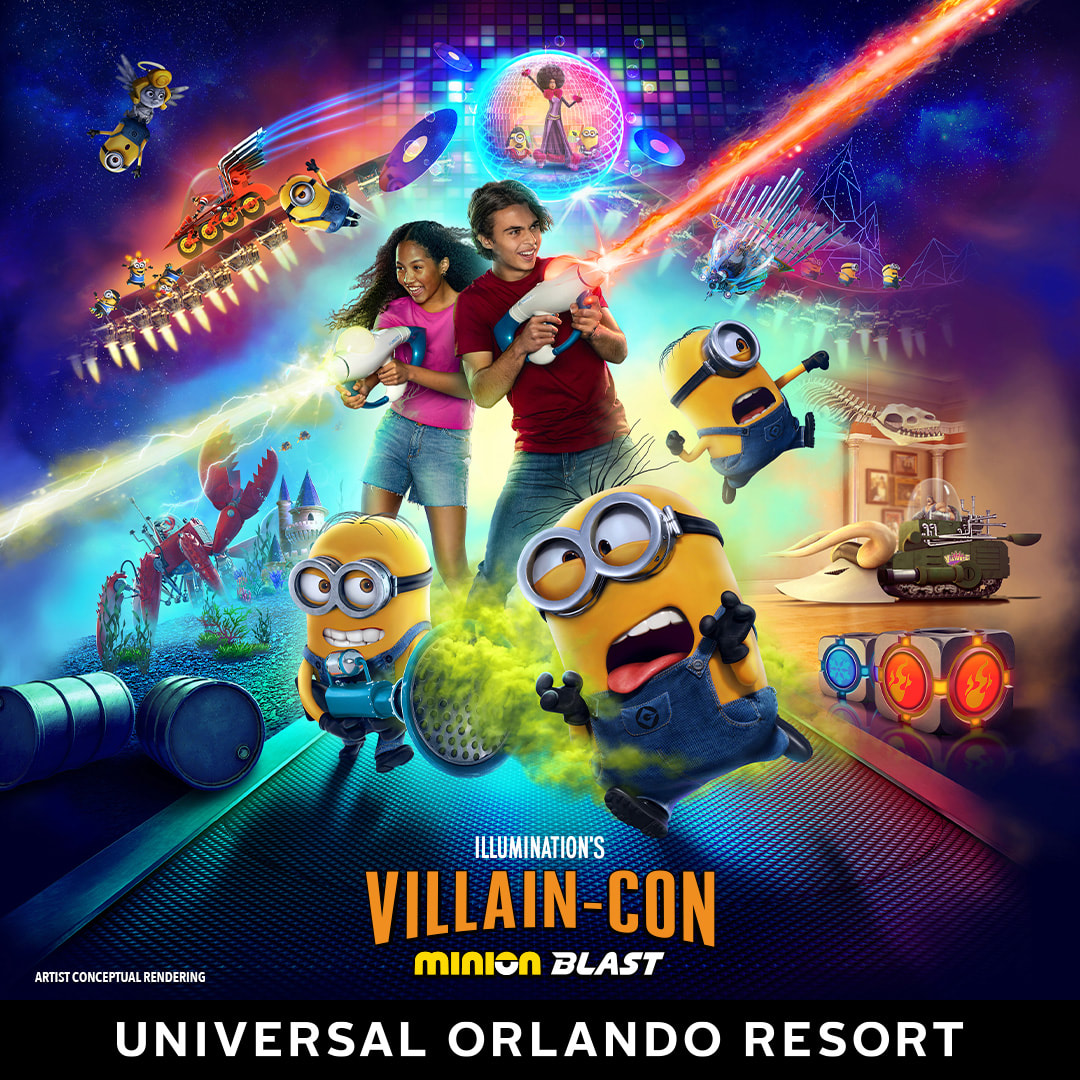 Universal Orlando Resort Reveals All-New Details About Illumination’s Villain-Con Minion Blast – Opening This Summer In Minion Land