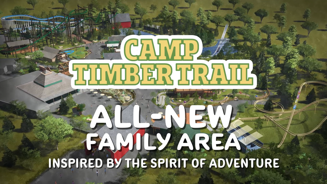 Six Flags Great America Announces Camp Timber Trail, All-New Family Adventure for 2027