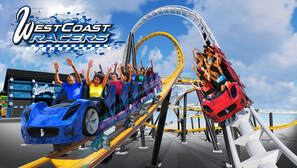 Six Flags Magic Mountain West Coast Racers Update - July 8, 2019