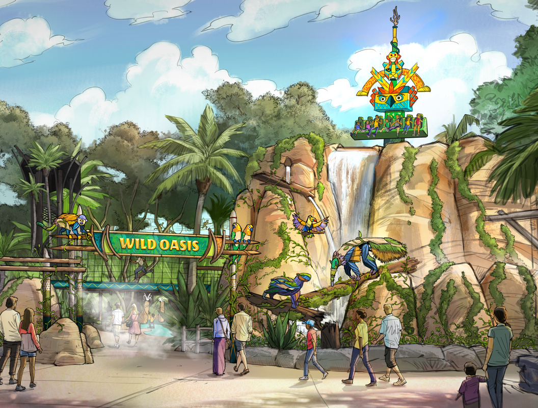 Busch Gardens Tampa Bay Reveals Plans for ALL-NEW Wild Oasis Realm