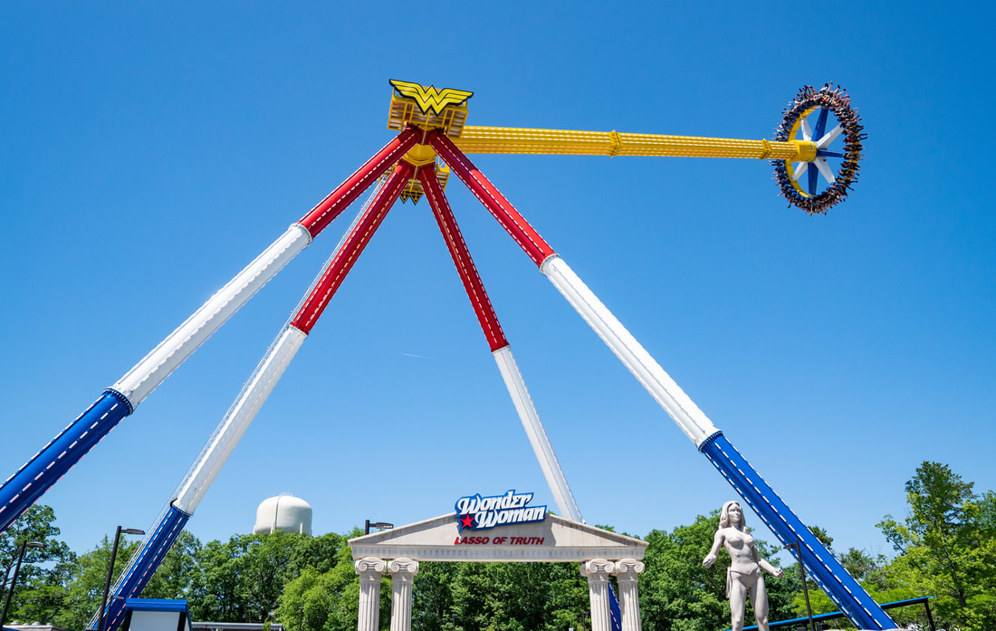 Wonder Woman Lasso of Truth now open at Six Flags Great Adventure