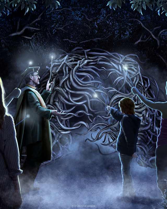 Universal Fan Fest Nights Debuts Forbidden Forest: Search for the Hippogriff